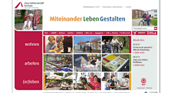 Desktop Screenshot of anna-katharinenstift.de